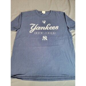 MLB New York Yankees Lee Sport T-Shirt Mens XL Blue  Baseball Graphic Tee